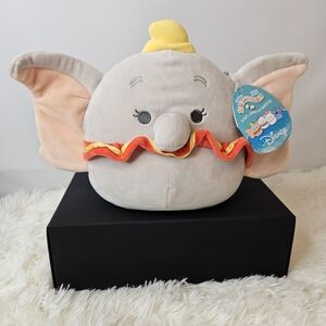 Squishmallow 6" Dumbo Disney Kellytoy Plush Toy Pillow Squish Plush
